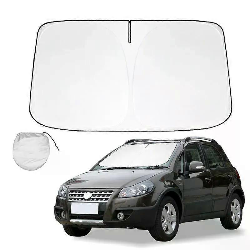 שמשה קדמית צל שמש לסוזוקי Sx4 S Cross Sx4 סדאן שמשיה מגן שמש מגן שמש בלוקים מתקפלים קרני UV שומרים על המכונית שלך קרירה יותר