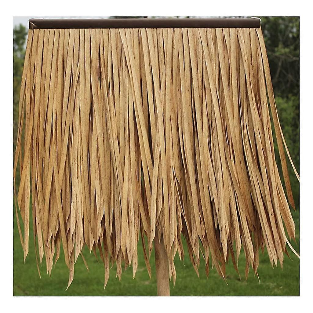 Fake Thatch Palm Thatch Roll Simulation Of Thatch Tile ManMade Thatch Fake Straw Artificial Plastic Pvc