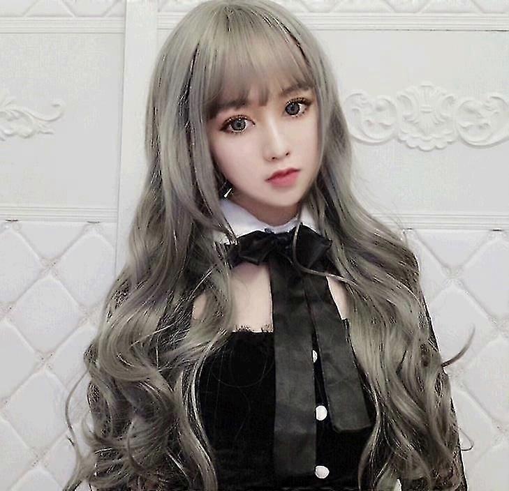 Mode Long Curly Bang Perruque