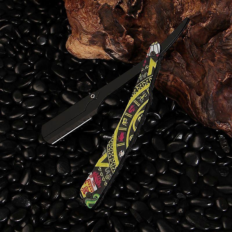 شخصية 3D نمط الحلاق نحت النمذجة سكين حامل الرجال pogonotomy الحلاقة الحلاقة الطراز القديم دليل قابلة للطي الحلاقة