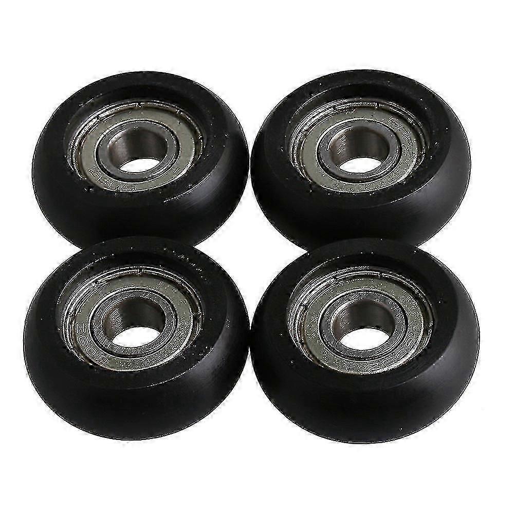 4套黑色轴承钢导轨滑轮球轴承8x32x12mm JR2025032600467
