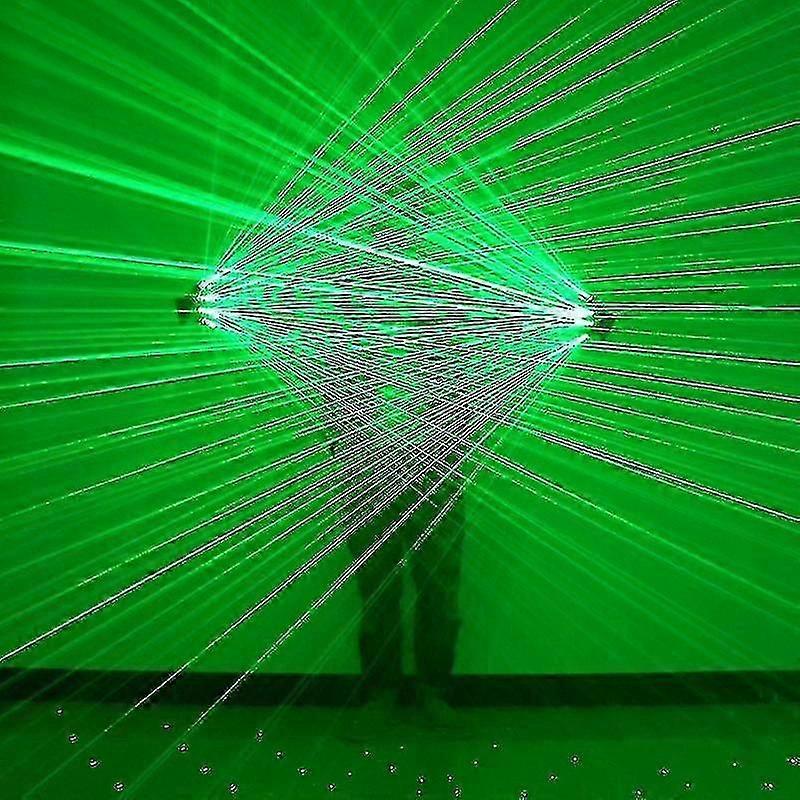 Grüne Laserhandschuhe, Led Stage Performance Requisiten(,links 1)