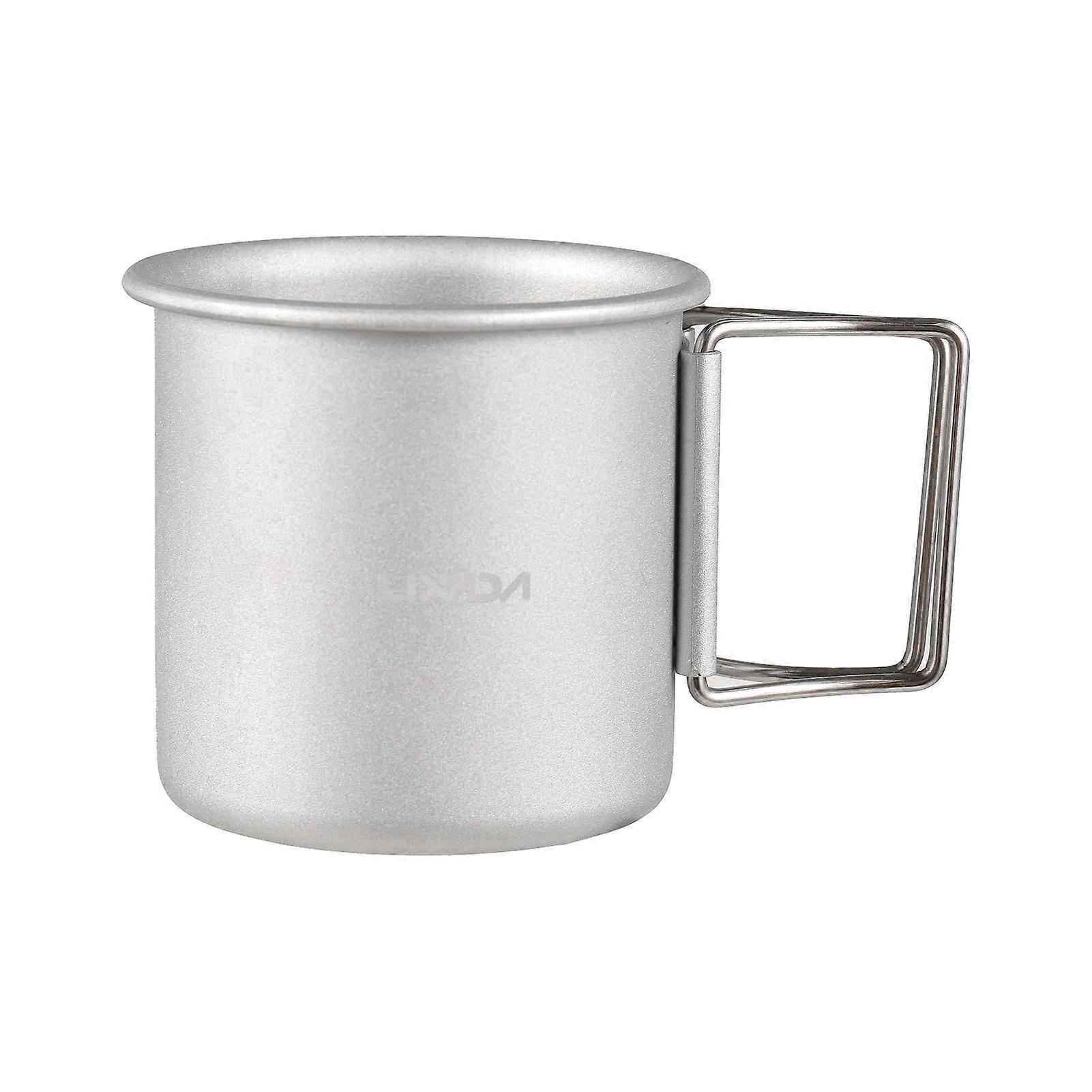 Travel Mug with Handle 250ml Aluminum Lightweight and Compact for Outdoor Available in Standard Oxygen/Hard Oxygen/Sandblasting Styles Travel Cup