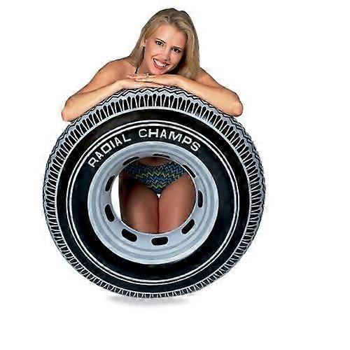 Black Intex Tire Float 59252NP - Outdoor Play - Dimensions 91 cm