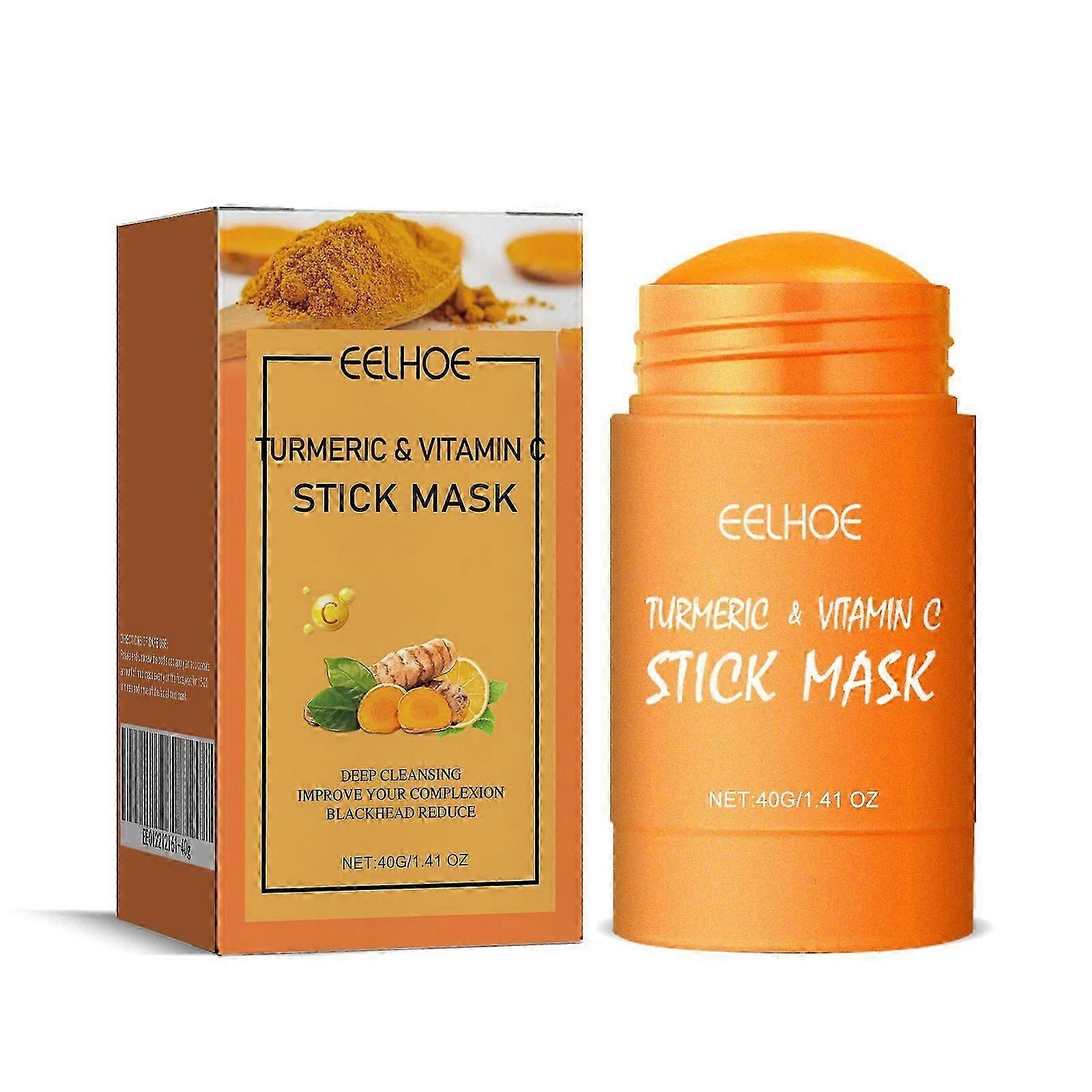 Eelhoe Ginger Yellow Mud Mask Stick Solid Mask Deep Skin Cleaning
