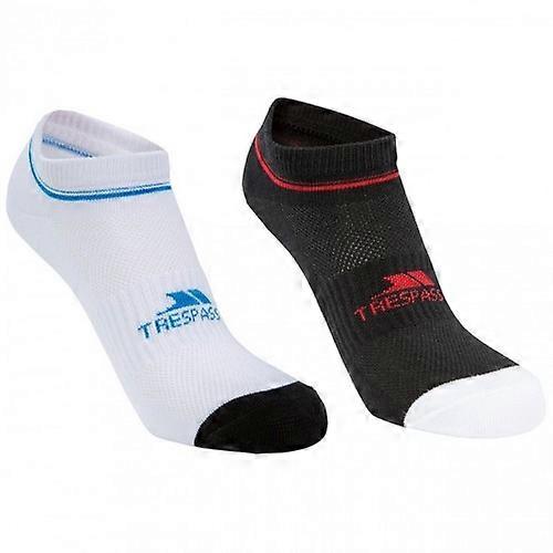 Trespass Unisex Adults Isolate Coolmax Trainer Sock (Pack Of 2)