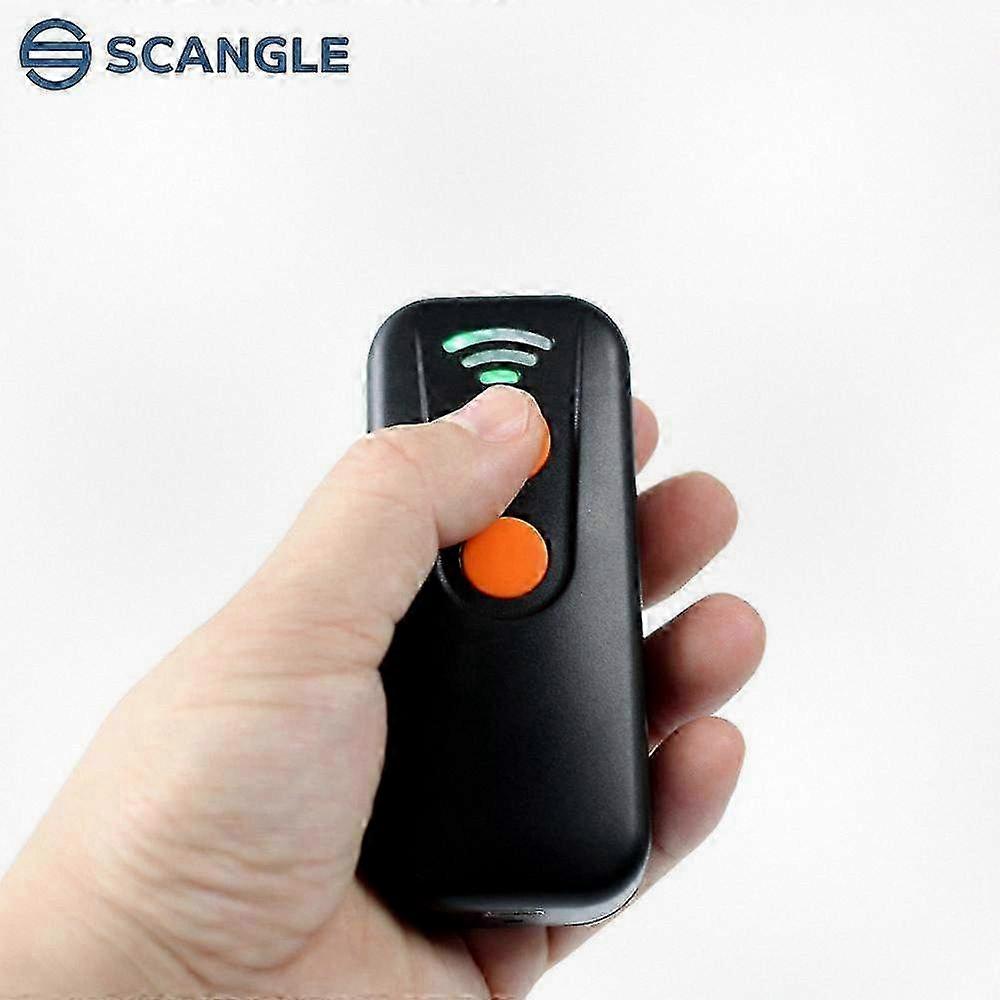 Portable Mini Light Wireless 2D Barcode Reader and Scanner Compatible with Android, Windows, Linux, and iOS Systems