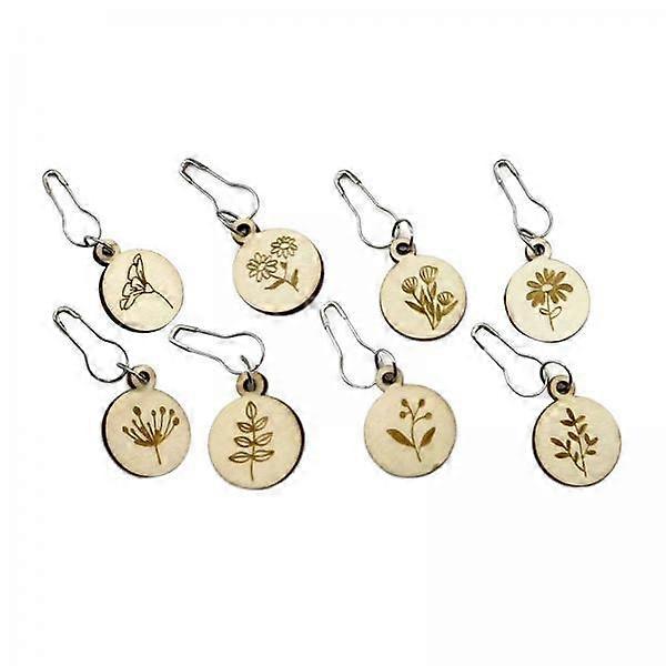 6x Stitch Marker Marker Pendant Knitting Tools Removable for Weaving