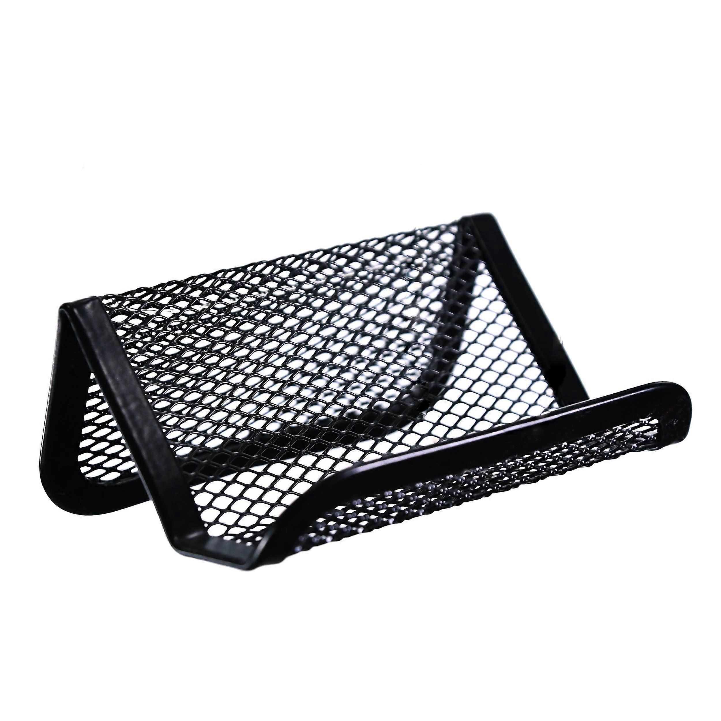 AMT Business Card Holder Desk Desktop Business Card Holder Mesh (6 Pack)
