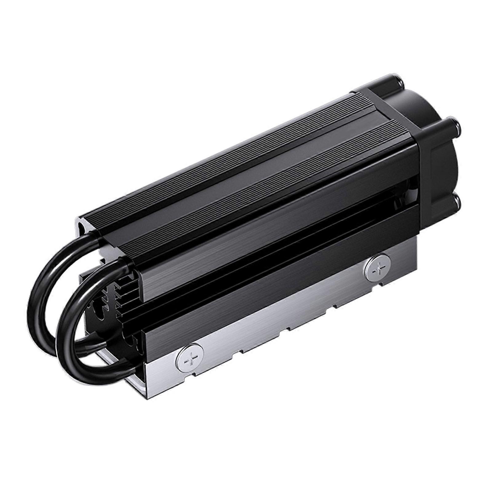 Keep Cooling 2280 Heatsink 2 Heat Pipe Silicones Thermal SSD Cooling Device Prevent Overheating and Extend Lifespans