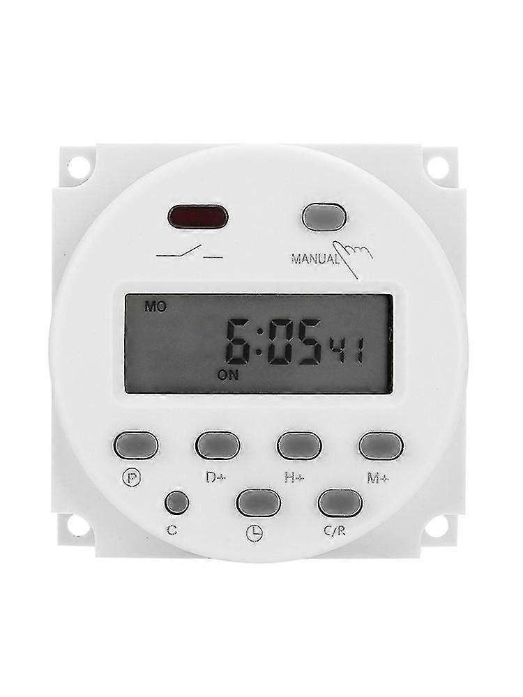 DC 12V Timer Switch 16A Digital Electronic LCD Time Relay