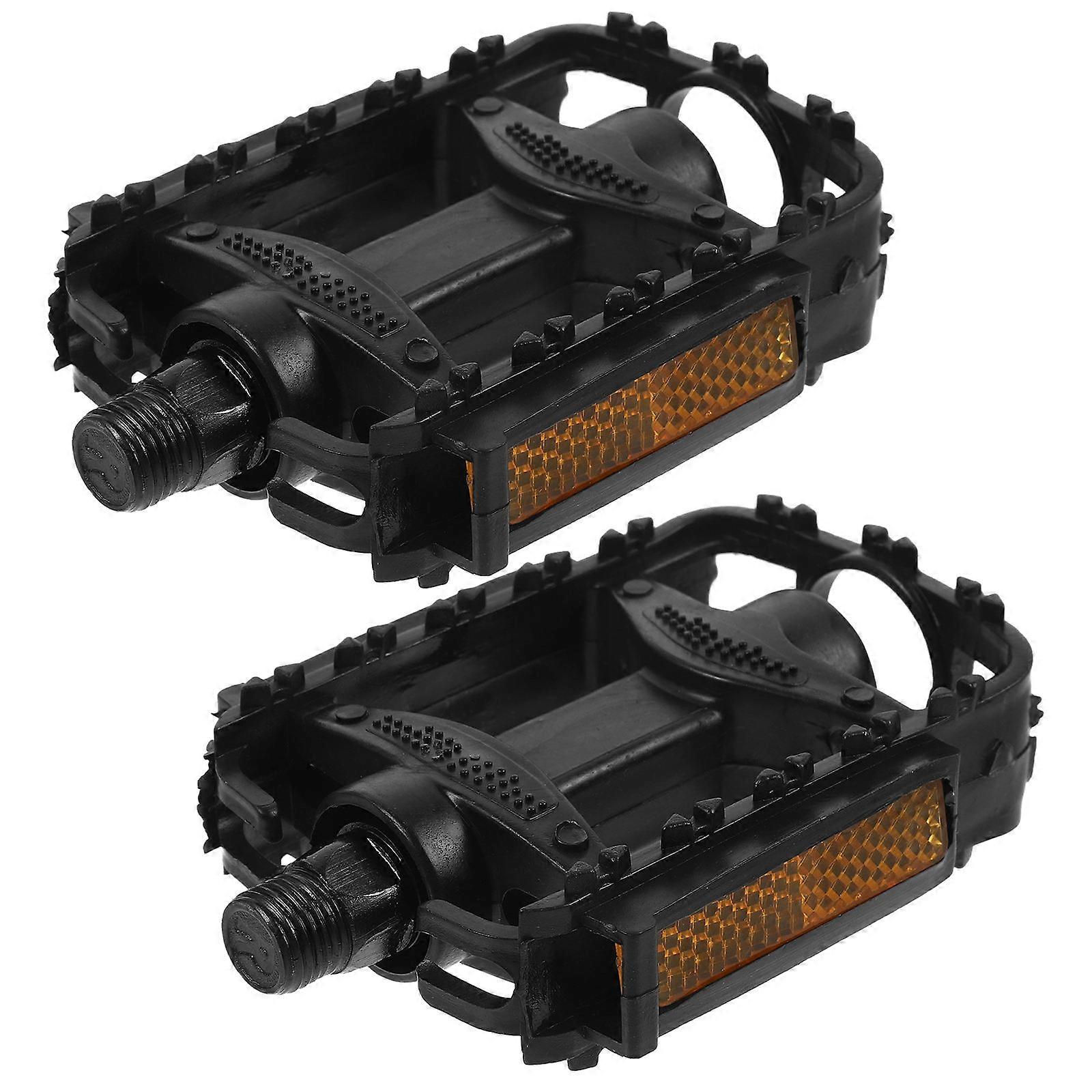 Here's a refined and professional product description based on your input:
**1 Pair Durable Road Bike Pedals – Lightweight, Replaceable Design