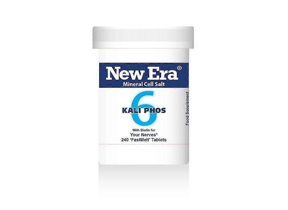New Era No.6 Kali Phos for your nerves 240 tablets
