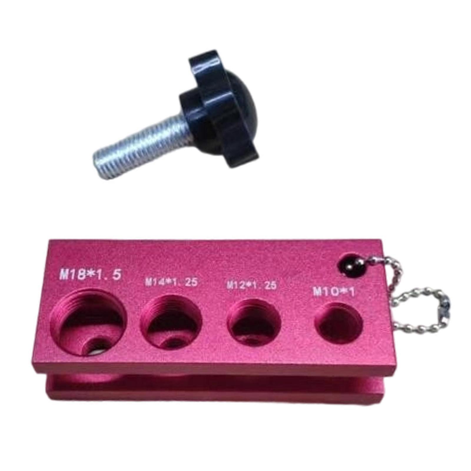 High Precisions Easy Use Spark Plugs Gaps Tool for Accurate Spark Plugs Adjustment Spark Plugs Gapper Gapping Tool  Red