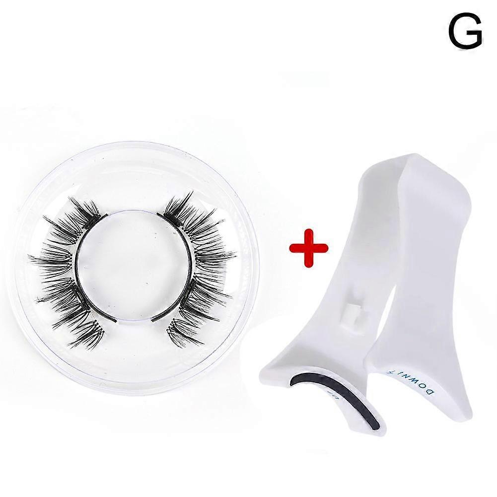 Magnetic Eyelashes 2 Second Easy Wear No Glue Needed Waterproof Sweatproof Reusable False Eyelashes with Clip