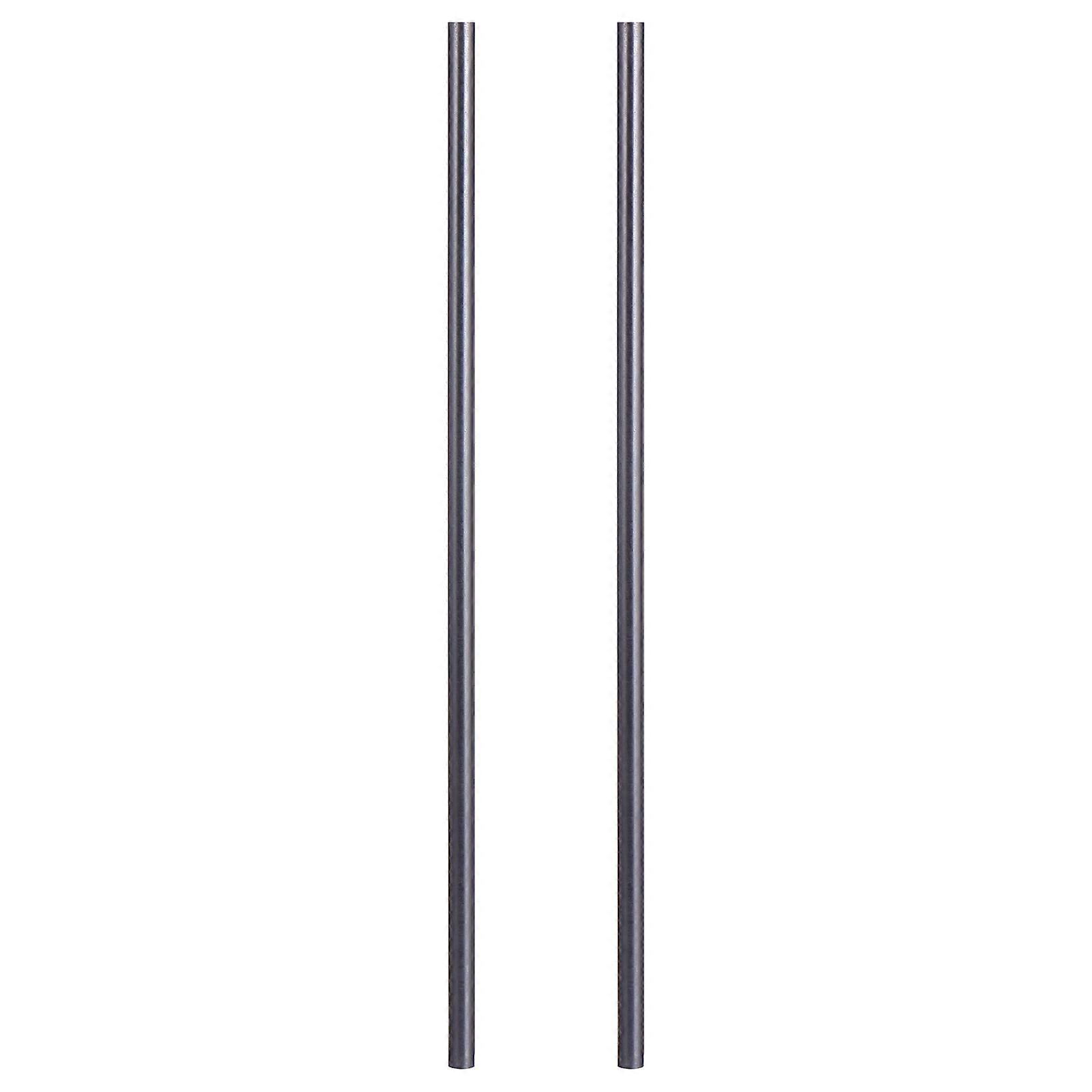 2Pcs Graphite Crucible Stirring Rod Stirring for Melting Casting Refining (Grey)