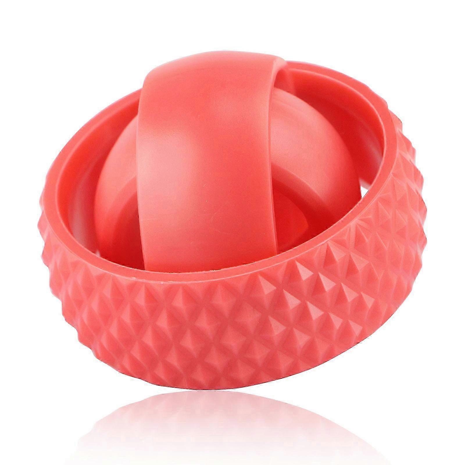 2025 Red O-Ring Spinner Toy – Stress Relief and Finger Fidget
