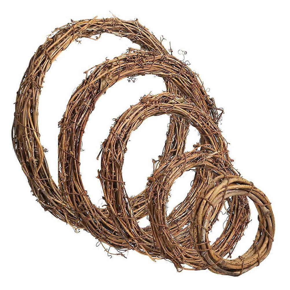 Crafting Mesh For Wreaths Decorative Wreath Hoops Christmas Parties 25cm 5Pcs