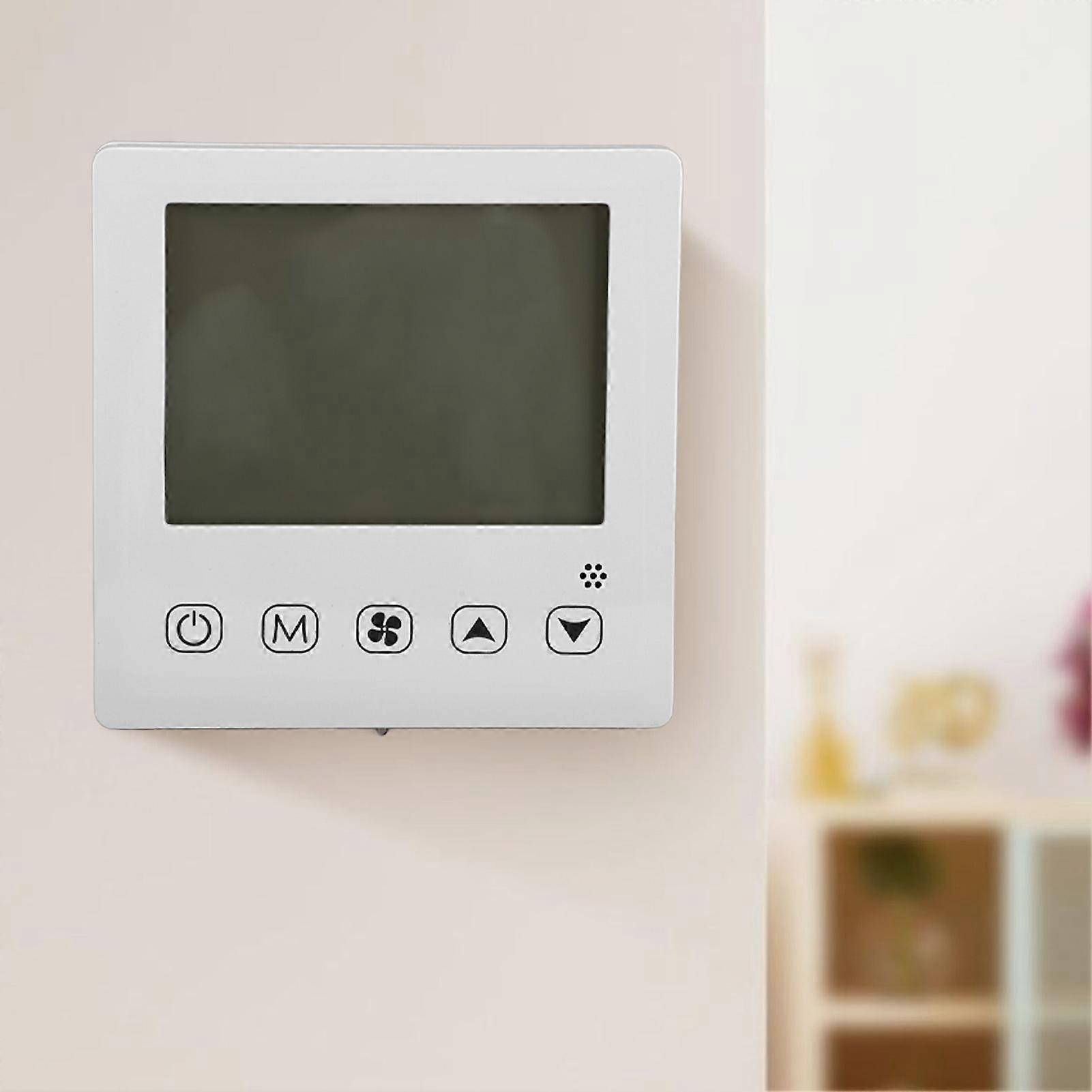 Air Conditioner Control Panel Key Control Temperature Humidity Monitoring Thermostat for Household Use 220V 