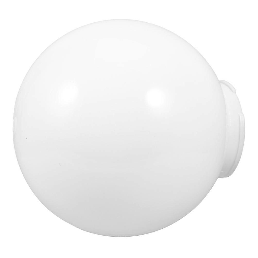 Light Shade Acrylic Lampshade Fixture Replacement Globes White Round Light Diffusion For Commercial Spaces 1Pcs