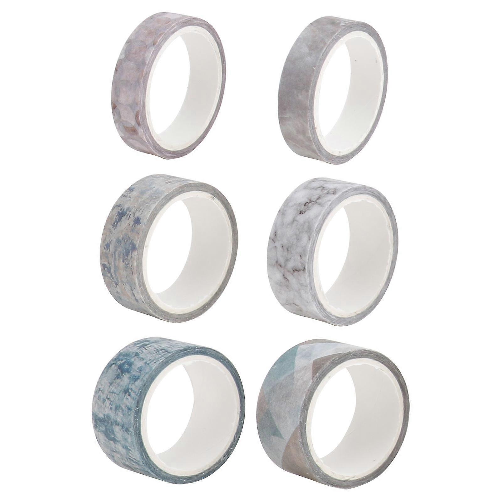 Washi Tape Box Set – Simple Decorative Craft Tape for Handmade , Notebooks, Scrapbooking and Wrapping – Aesthetic DIY Stationery Supplies
