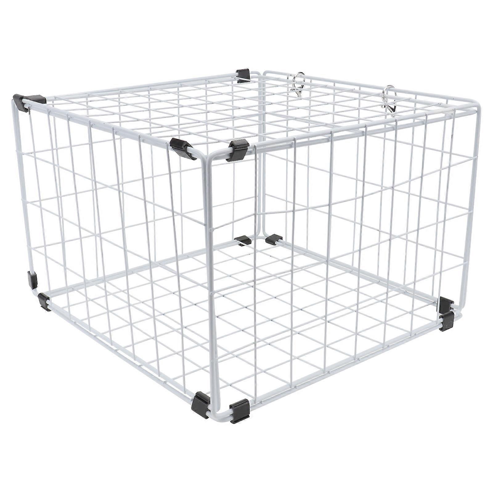 Pet Cat Carrier Household Iron Cage for Practical Use 1Pcs