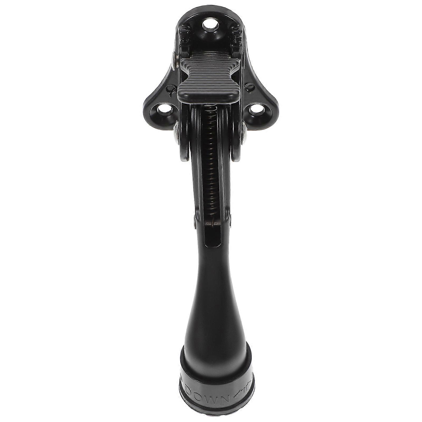 Adjustable Door Stopper Protect Door Handle .30x4.80x2.60cm Buffer Effect Zinc Alloy 1Pack