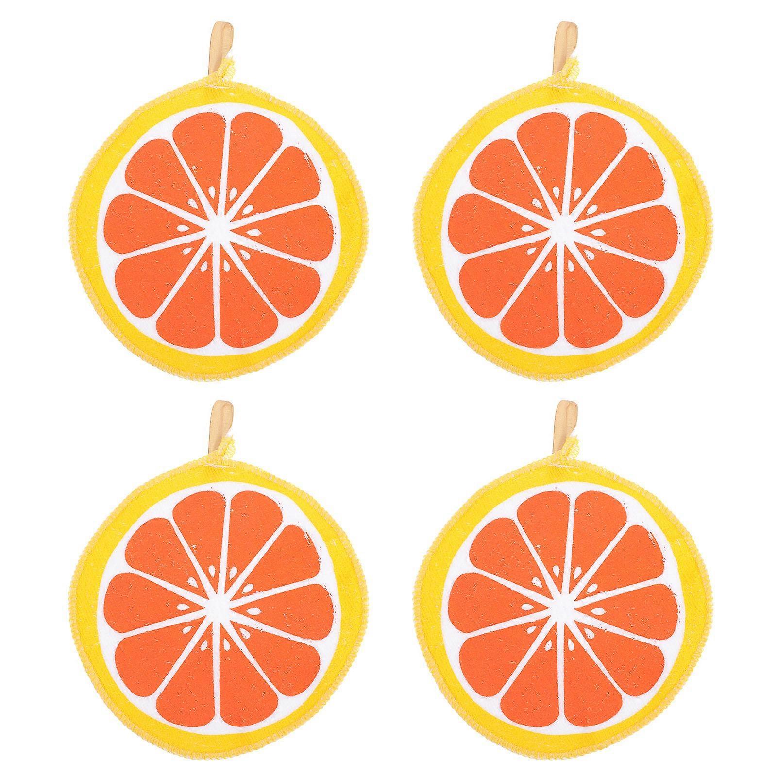 מגבת מטבח תלויה מגבת מטבח סופגת מגבת ידיים לשימוש חוזר 20X20X0.5 ס"מ 4 יחידות