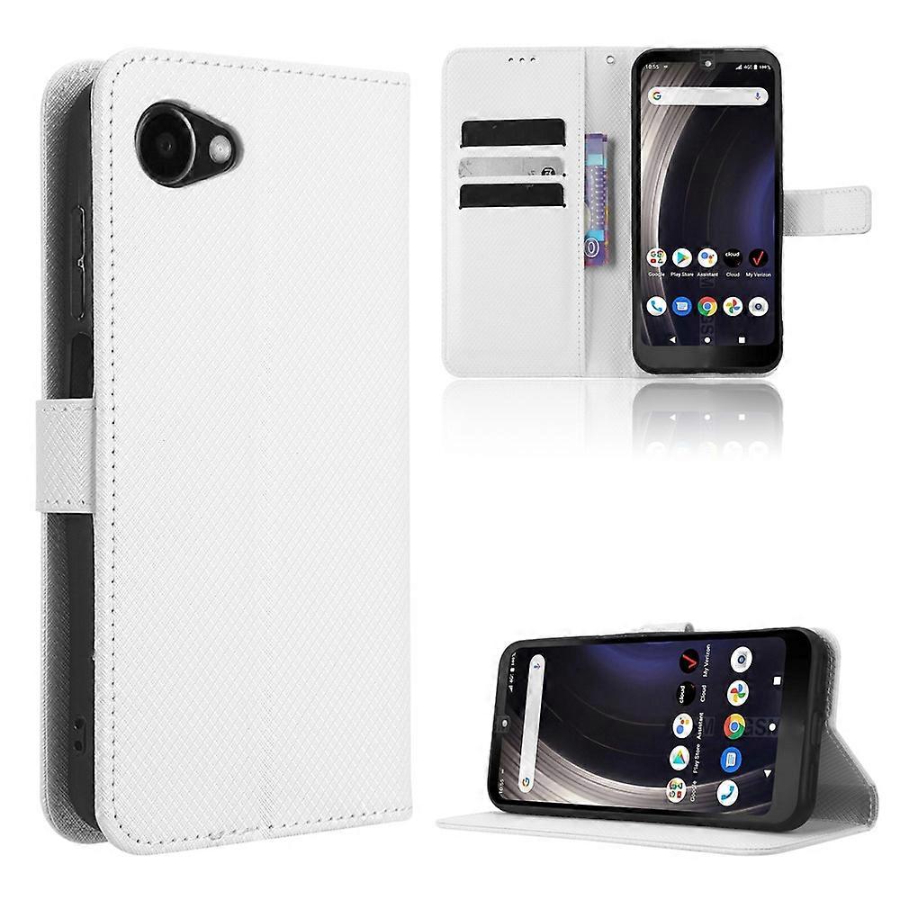 For Orbic JOY RC608L Diamond Texture Leather Phone Case