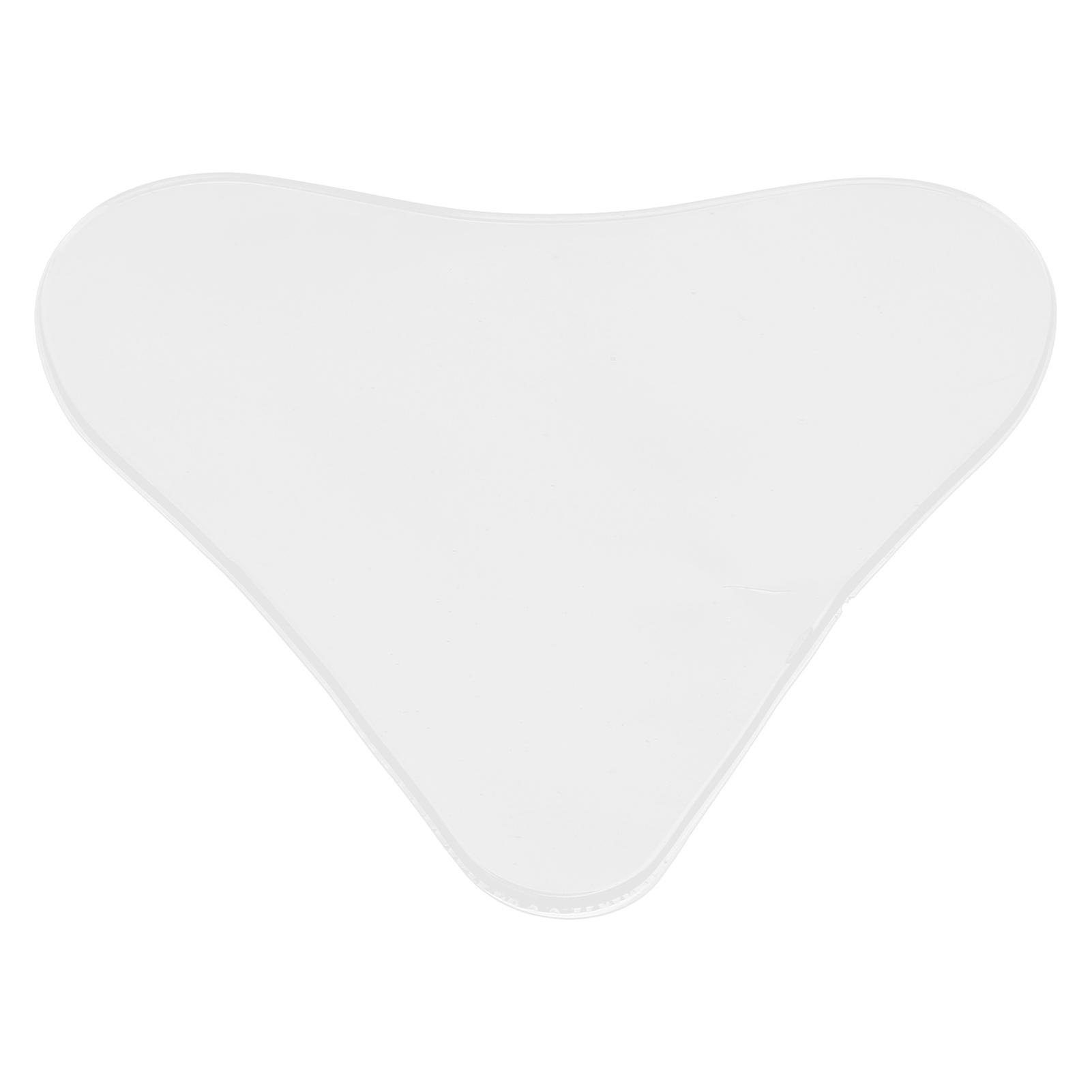 Silicone Chest Anti Wrinkles Patch Transparent Reusable Chest Wrinkle Pad 13.2 X 14cm