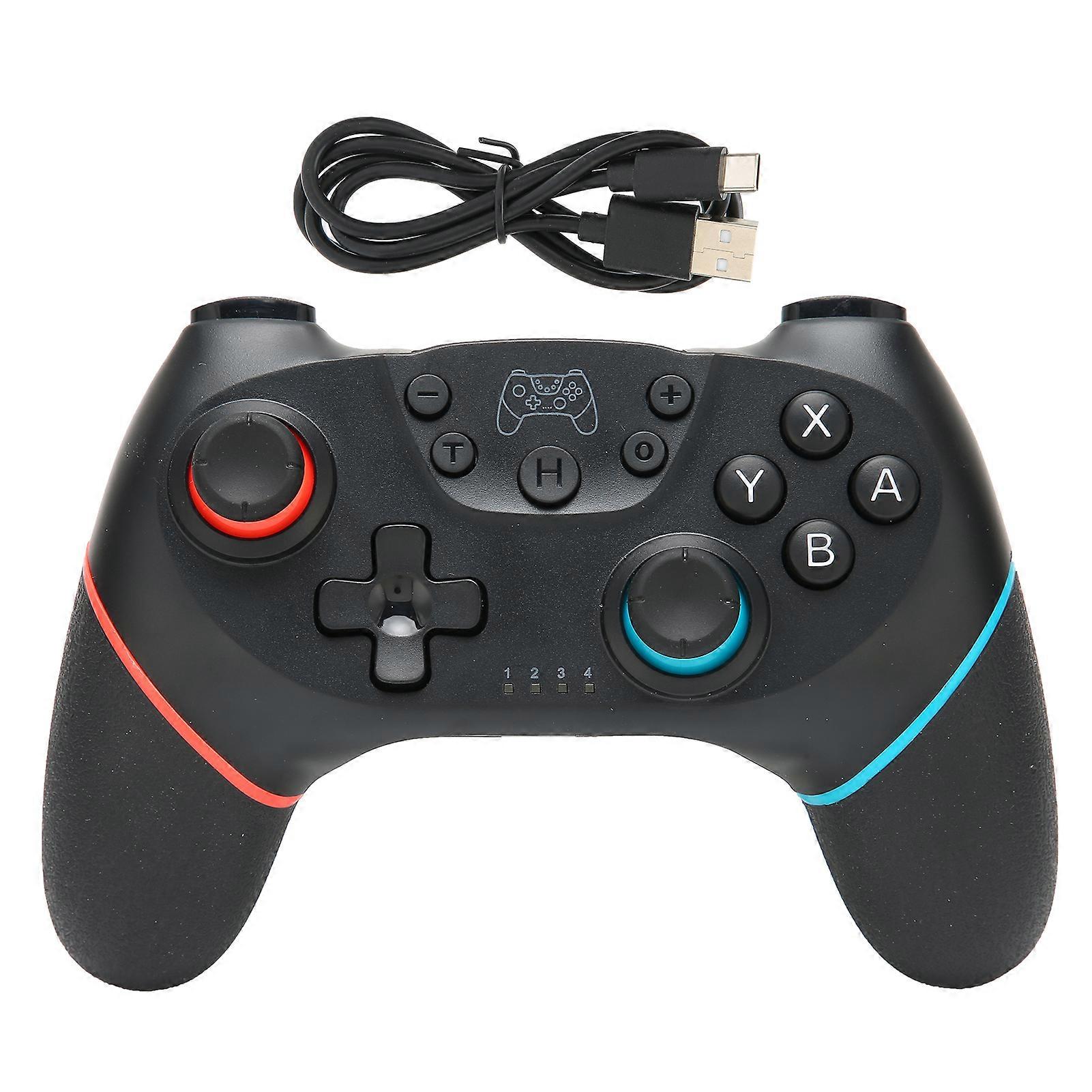 Bluetooth Wireless Gamepad Game Controller para Switch com Vibração Dupla de 6 Eixos