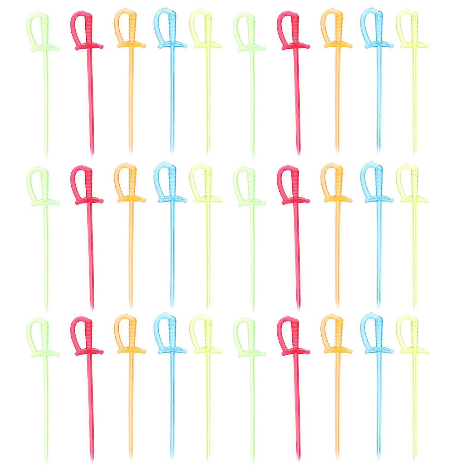 600pcs Food Toothpicks Cocktail Picks Appetizer Picks Party Supplies