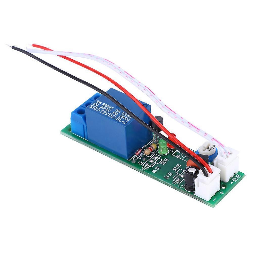 Delay Relay Module High Accuracy Timer Switch Electrical Supplies JK11-PB DC12V