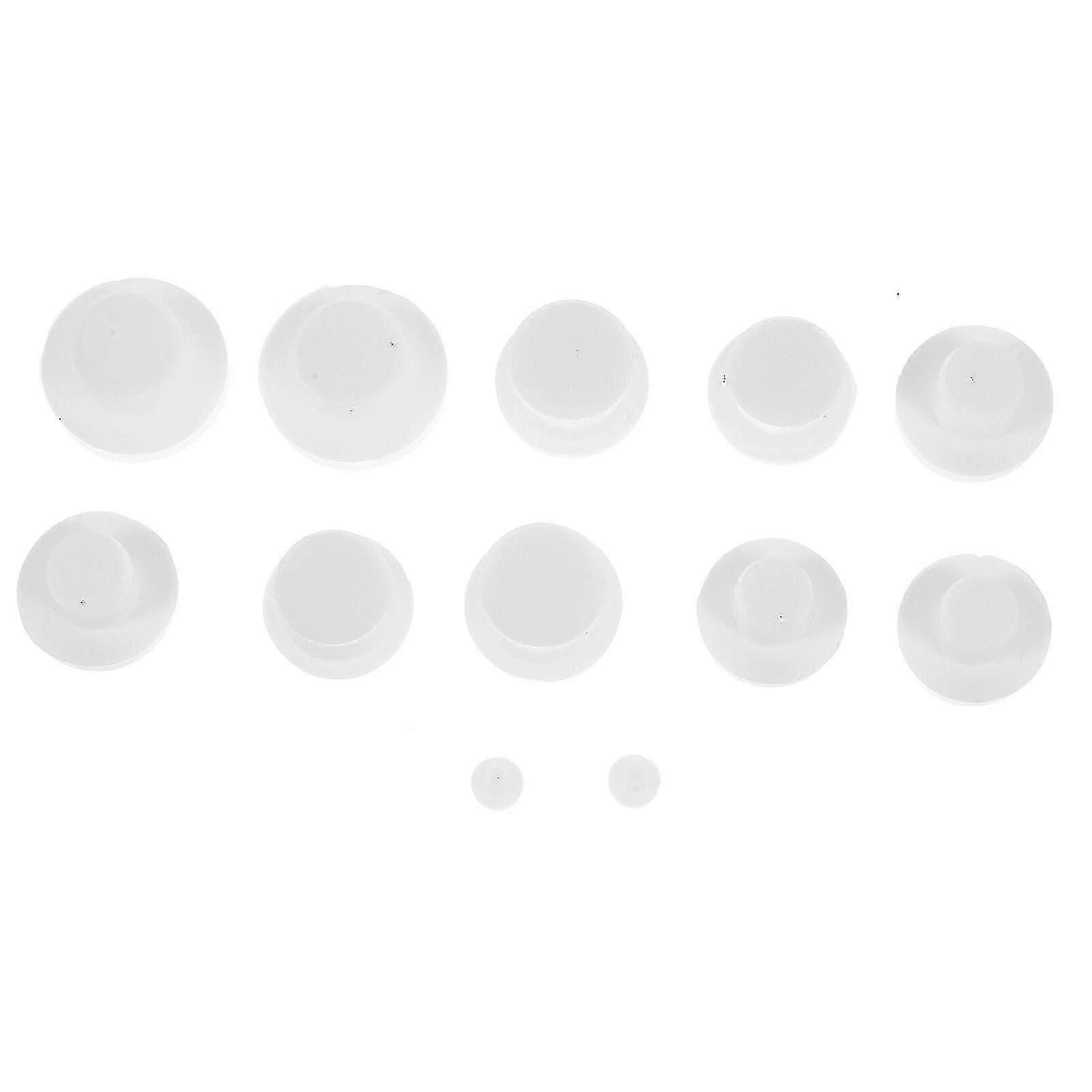 12pcs Silicone Stopper Set Solid Silicone Stopper Replacement Silicone Plugs Bulk For Salt Shakers