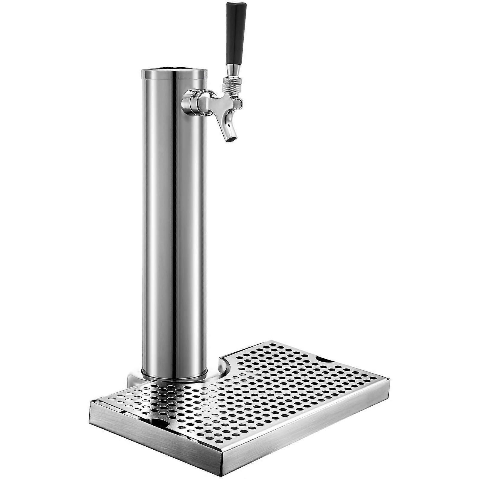 Beer Column With Tap Beer Tower One Way Faucet Stainless Steel Single Tap