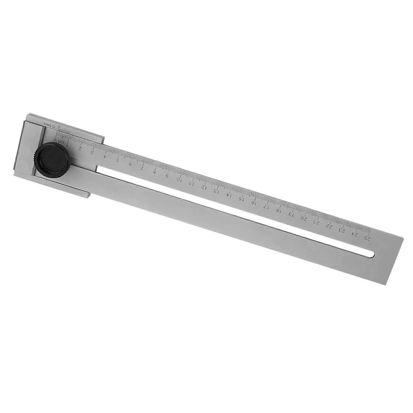 Precision Marking Gauge for Woodworking with Rotary Knob, Durable Carbon Steel