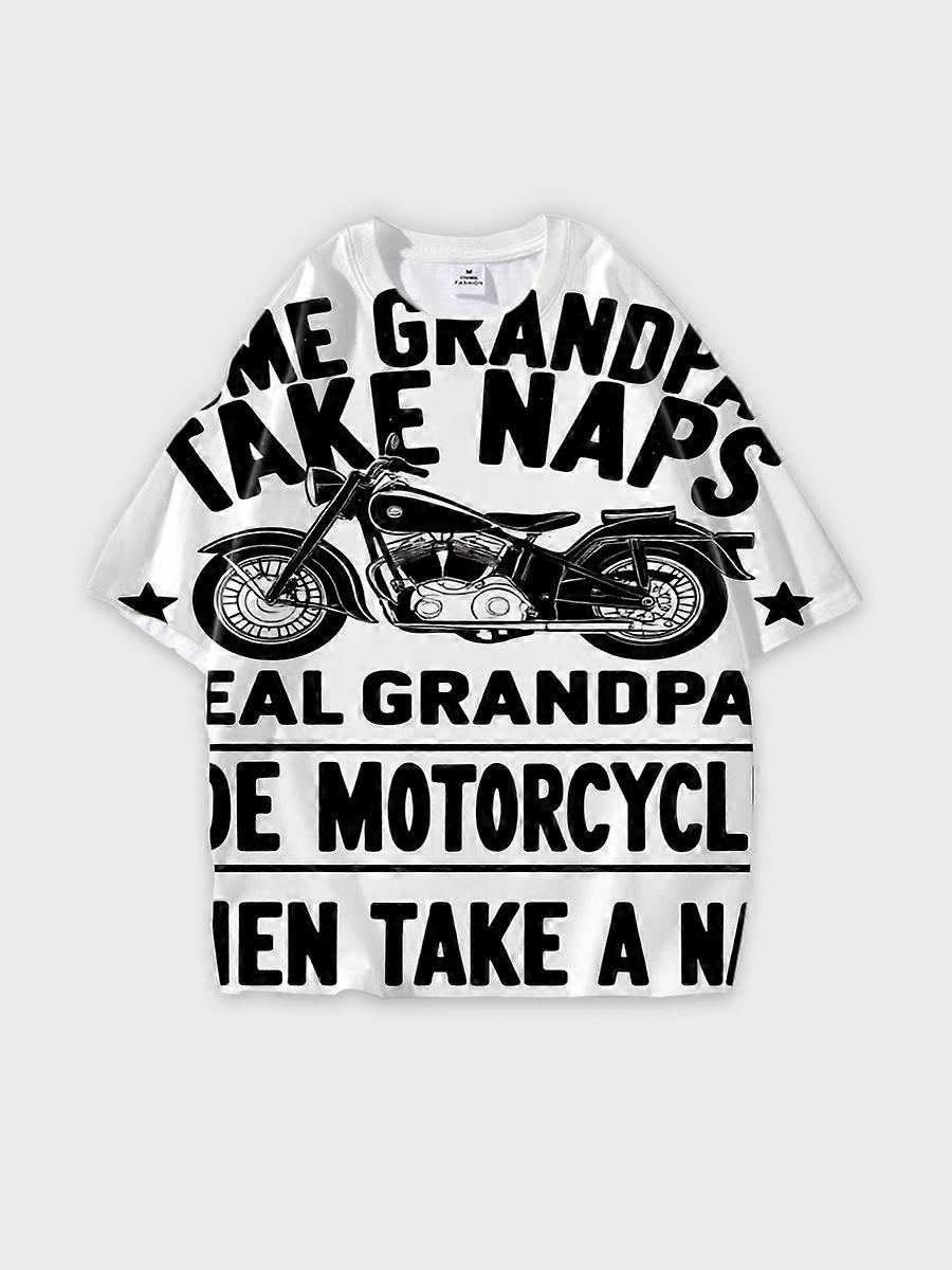 T-shirt round neck Pattern loose short sleeve JW2516