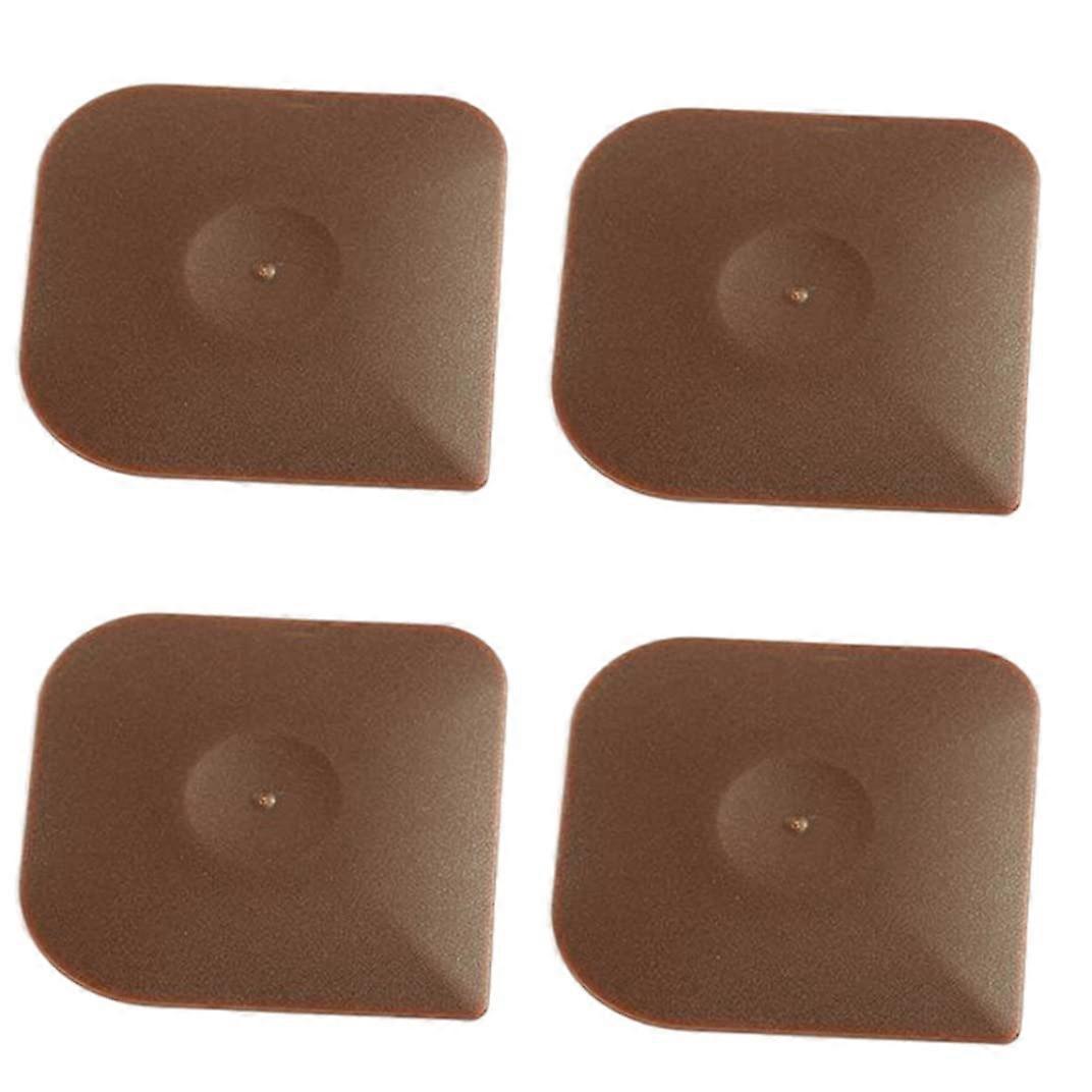 Pan Scrapers Handheld Nylon NonScrap Pot Scabing Cleaning Tools for Kitchens 4pcs