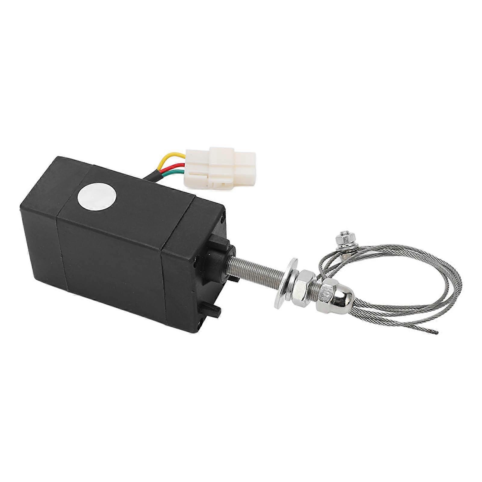 Diesel Engine Stop Solenoid Valve Servo Motor Control Generator Shutdown Solenoid Valve Power Off NC 12V 