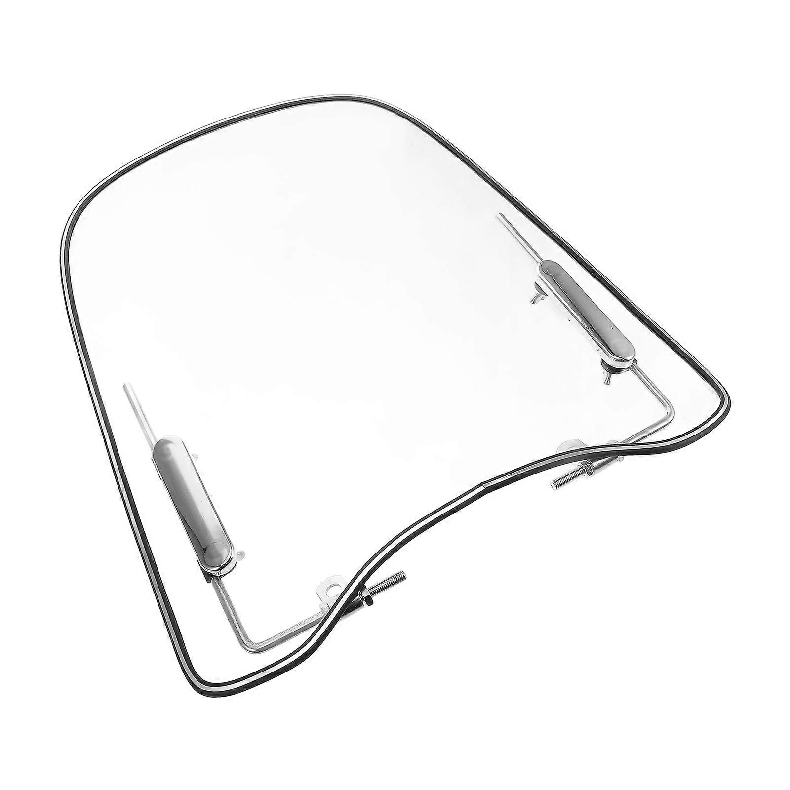 Motorbike Windscreen Accessory Durable Materials Excellent Wind Resistance Unobstructed View 1Set