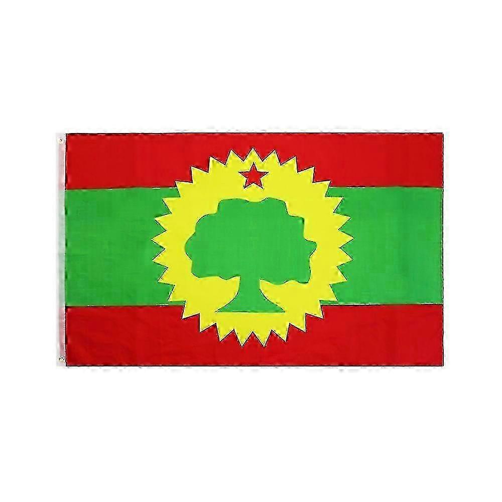 Polyester Oromo Flag Ethiopia for Indoor and Outdoor Use 2025