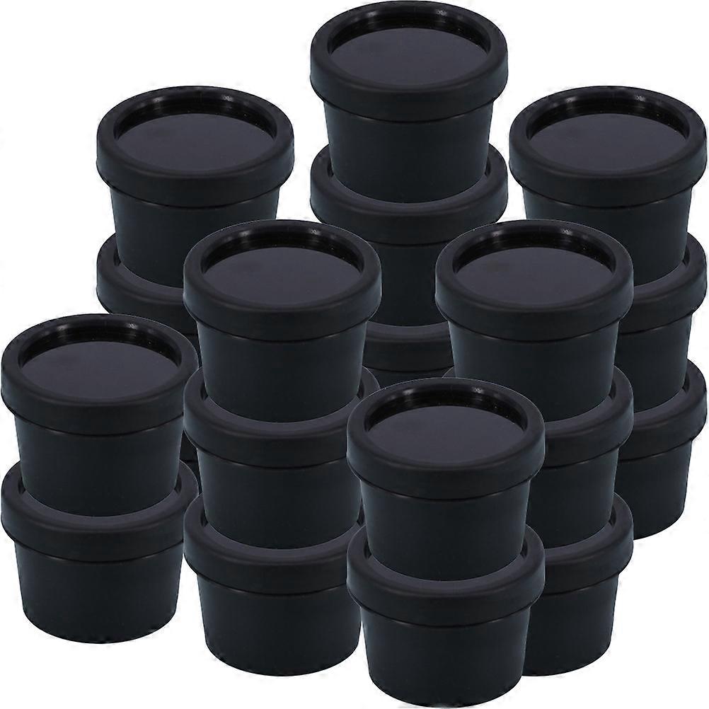 Skincare Containers Cream Jars Face Cream Travel Outdoors 7.1x7.1cm Leak-Proof Storage 20Set