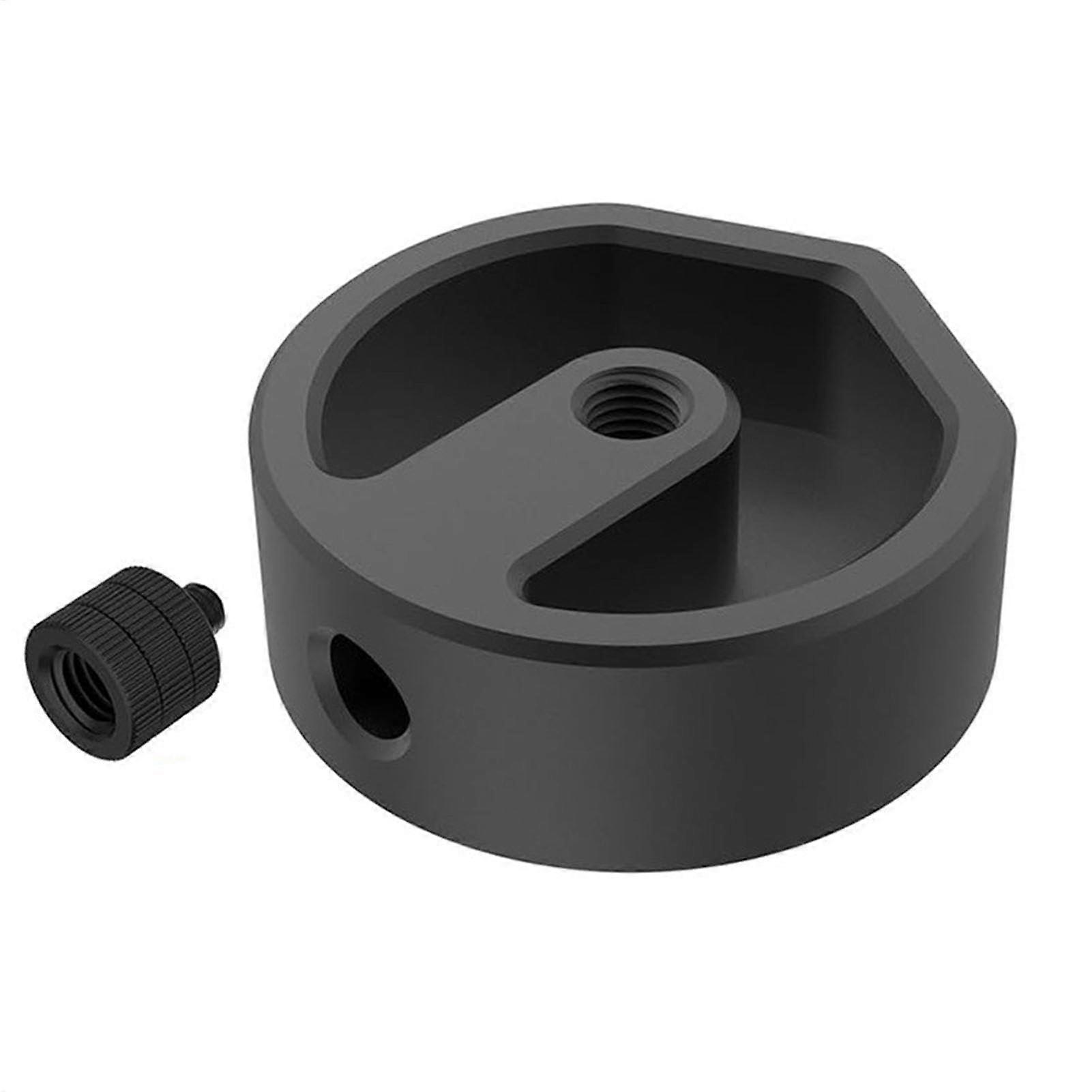Tripod Mount Adapter, Thread Adapter Unique Black Metal Adapter Mounting Bracket Adapter, Tripod Mounting, Camera Tripod Accessories