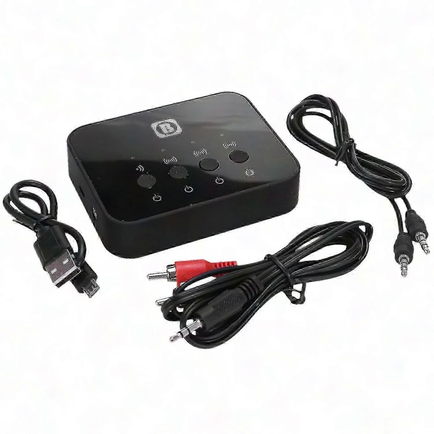 Wireless Bluetooth 4.0 o Transmitter & Receiver for Dual Headphone Sharing