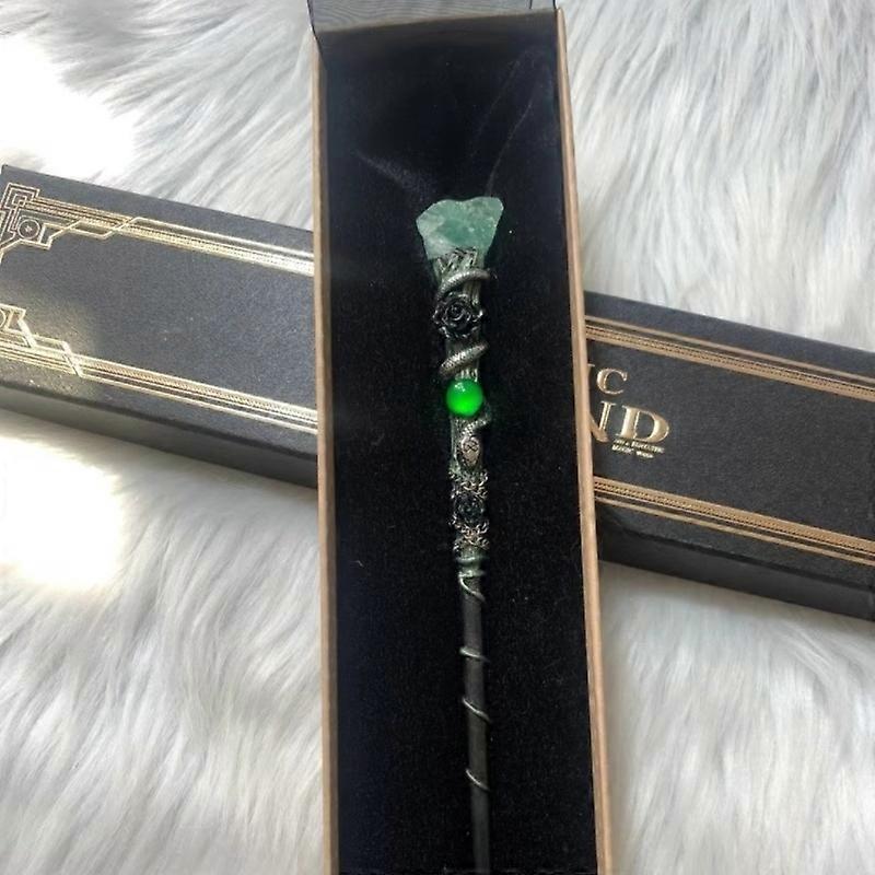Magic Wizard Wand - Slytherin Snake Wand Cosplay Gift Box - Single magic wand