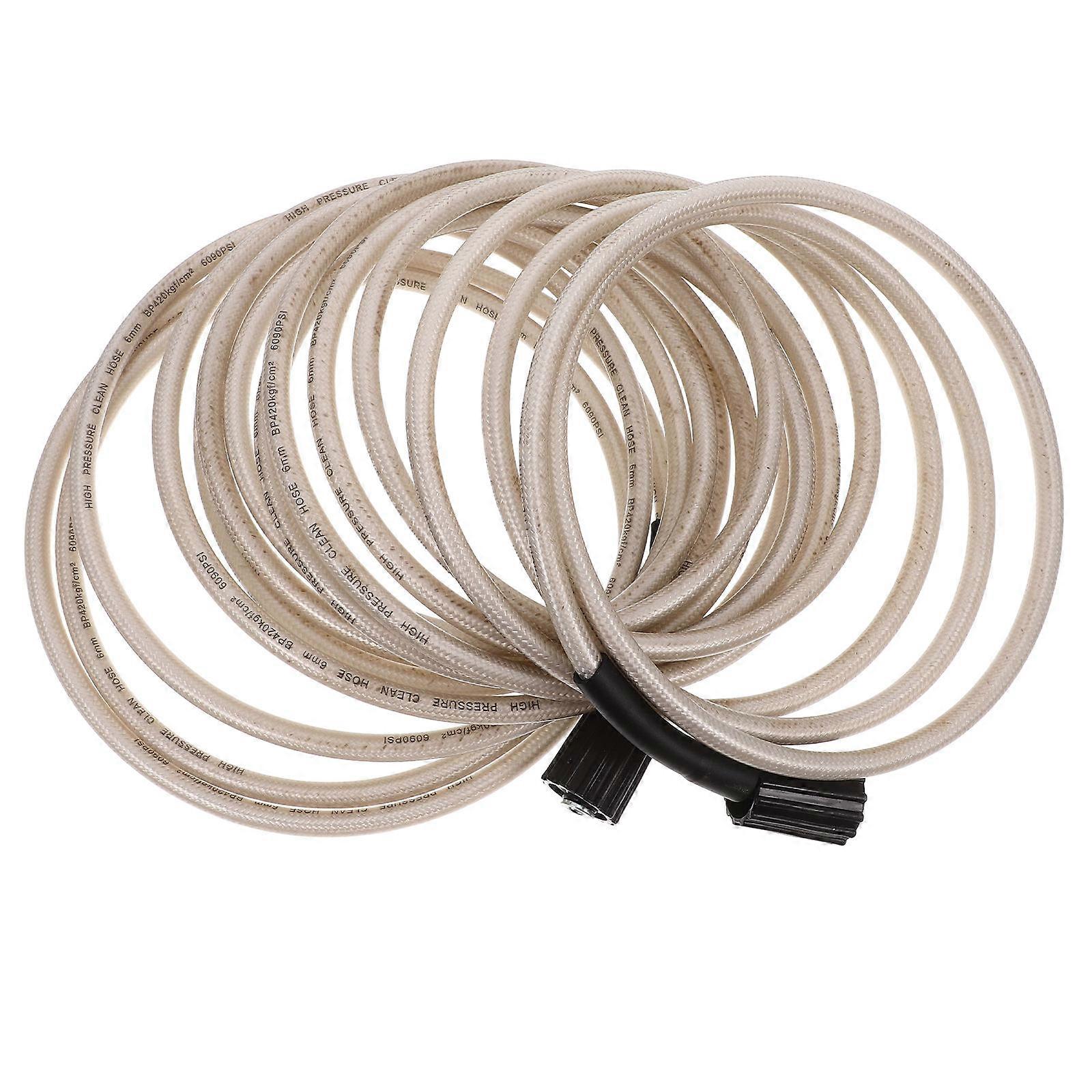 High Pressure Washer Extension Hose with Durable Fiber Weaving and Explosion Proof Outlet for Home Use 15 meter