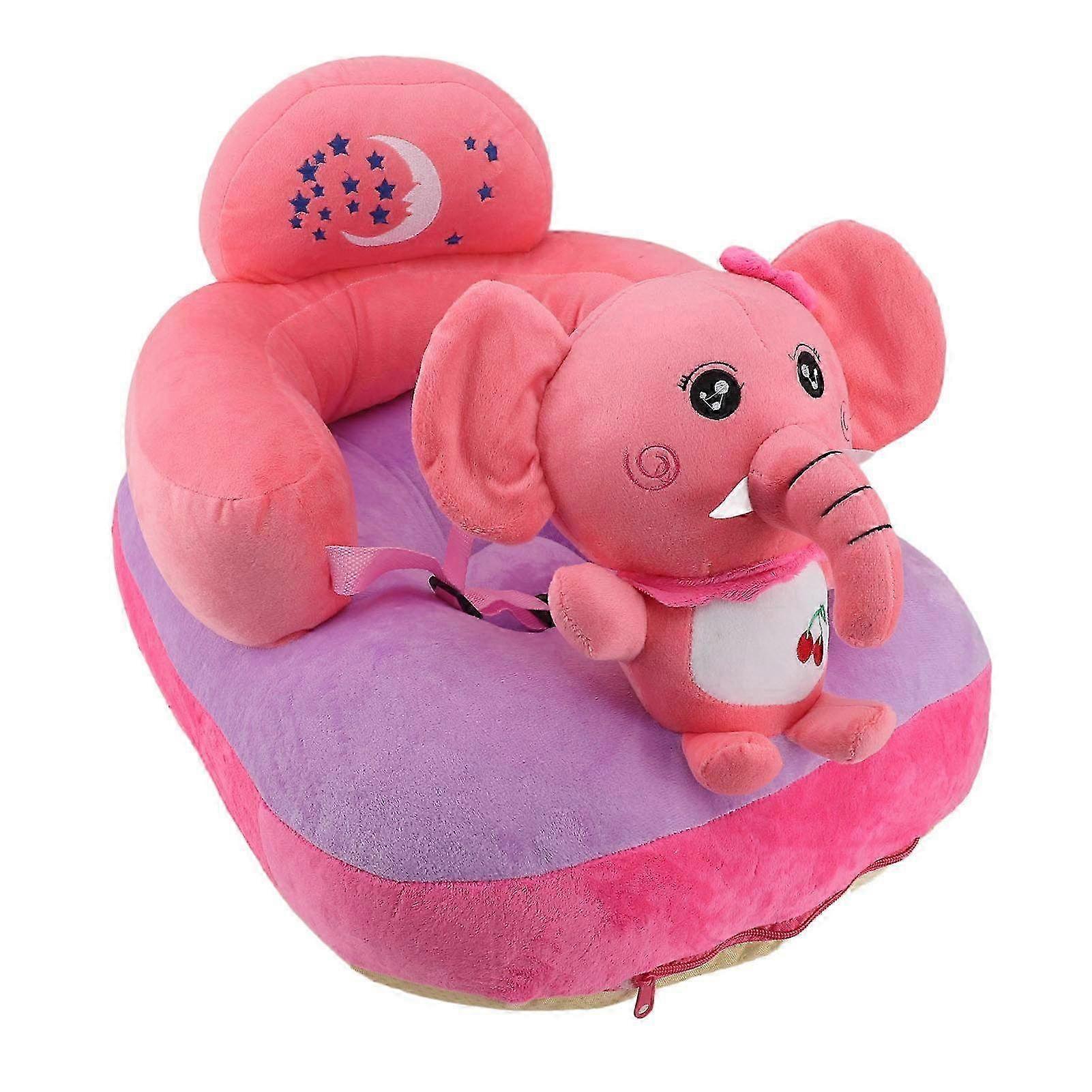幼児のための快適なベビーシートソファ - 転倒防止機能付き調節可能なぬいぐるみシッティングチェア&幼児向けのポータブルデザイン - Little Elep