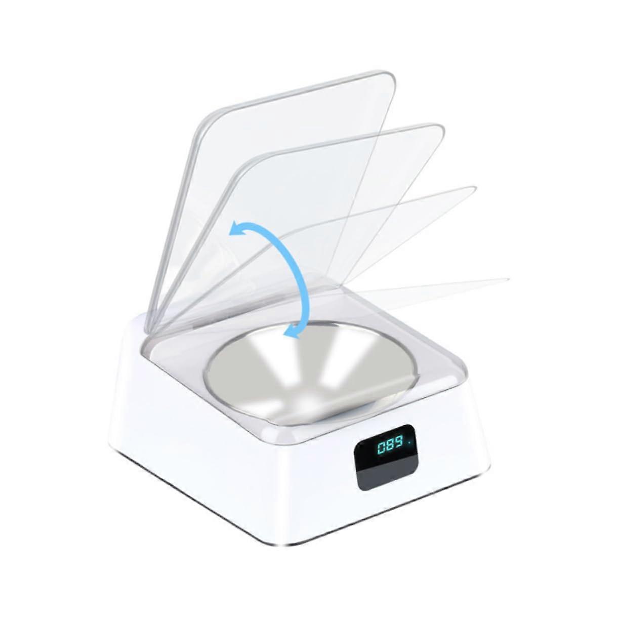 Automatic Pet Feeder With Induction Technology Large Capacity Non-Slip Base Safe And Odorless For Cats And Dogs
