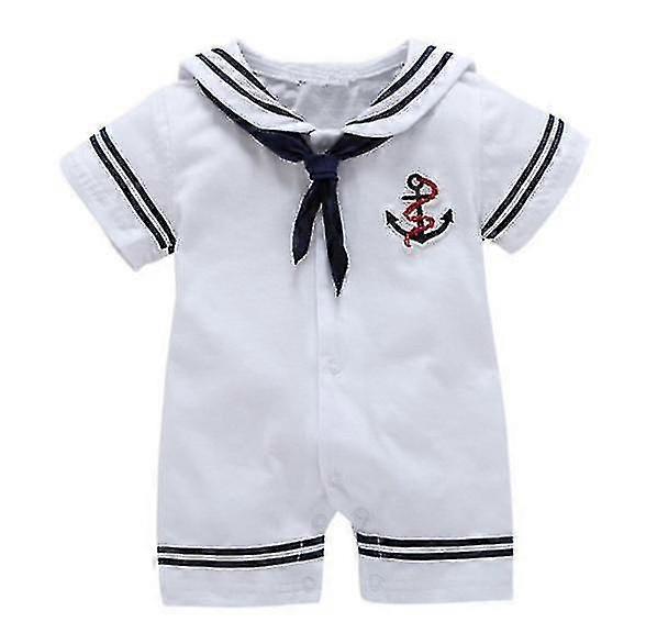 One Piece Navy-style Baby Sets and Scarves, Suitable for 0 - 18 Months, Soft Fabric and Good Craftsmanship