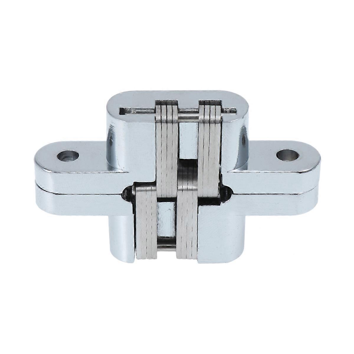 Concealed Door Hinge For DIY Projects 60x13mm Shape Non-exposed After Closing 1Pack